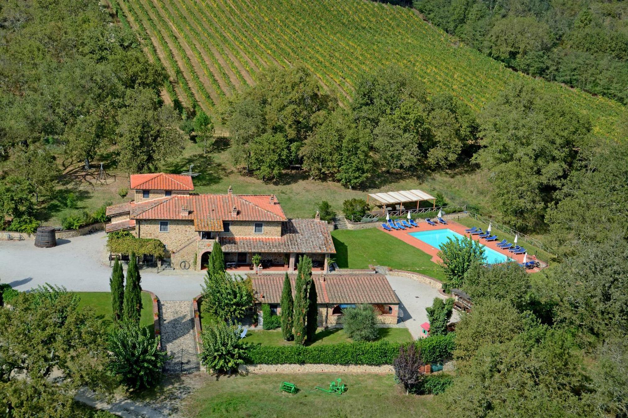 Agriturismo L'Incrociata Bucine Exterior foto